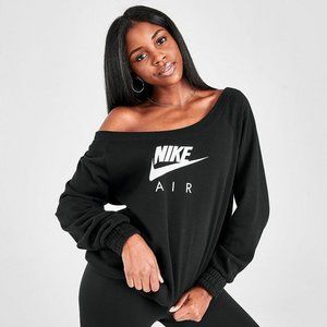 NWT Nike Air OTS Long-Sleeve Fleece Tunic Top